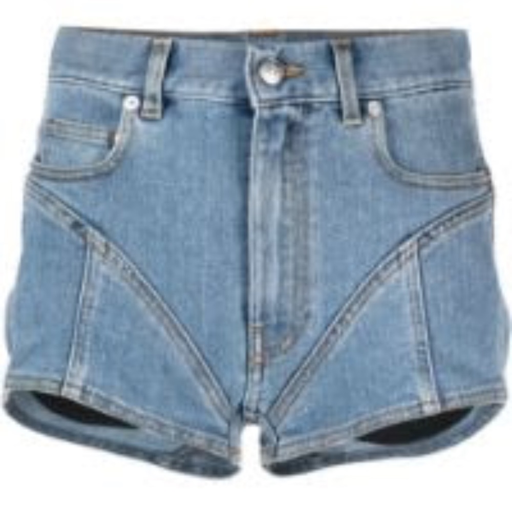 Mugler two-toned shorts - Picture 3 of 6